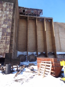 Old Globe Elevator and Angels 004