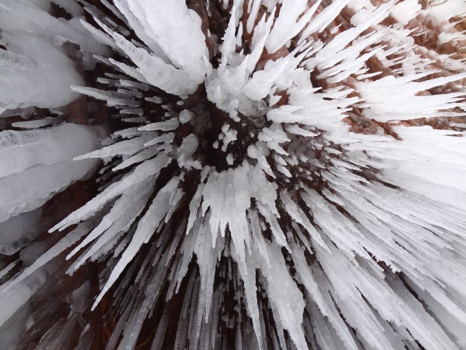 sea cave icicles