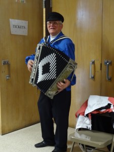 No Finnish festival is complete without Art, the accordion guy.