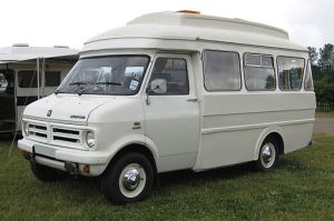 A Dormobile, circa 1972 - about the same time we used one to travel Europe. Image credit: By Charles01 (Own work) via Wikimedia Commons