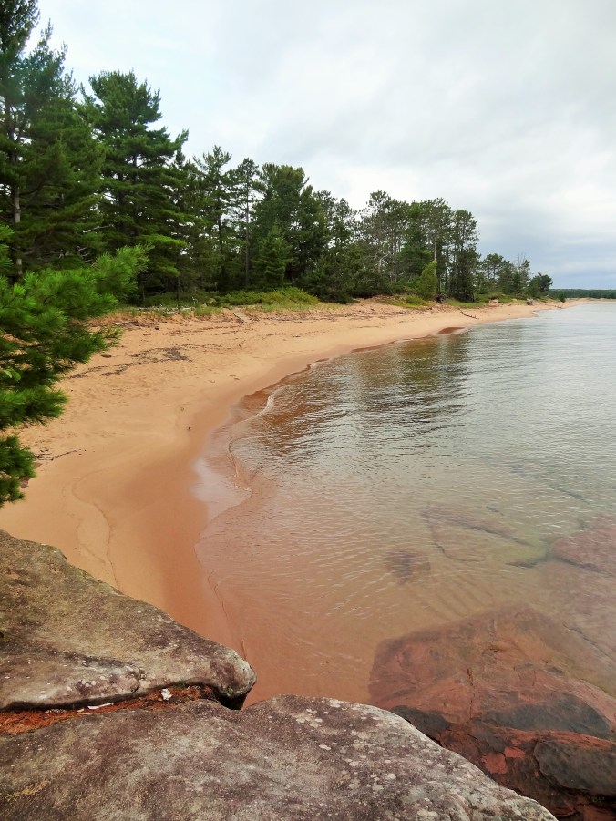 Julian Bay on Stockton Island in the Apostle Islands National Lakeshore.