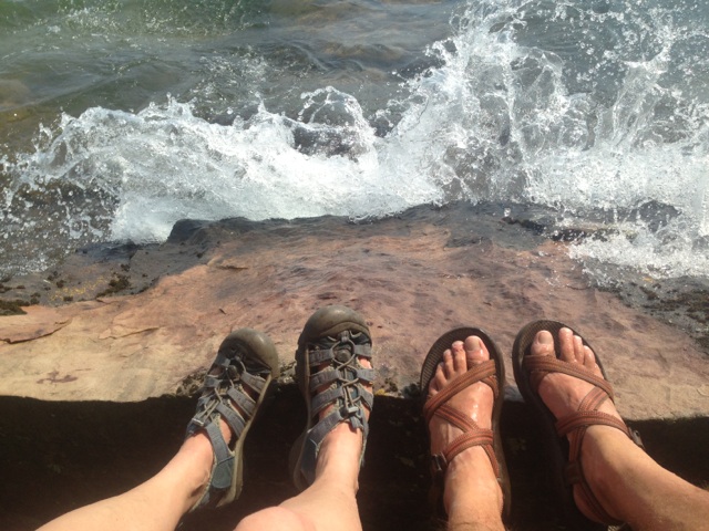 Lake Superior thrill ride.