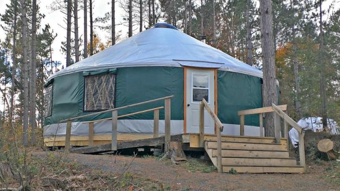 Hartley new yurt